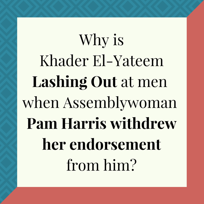 Khader El-Yateem lost endorsement Pam Harris