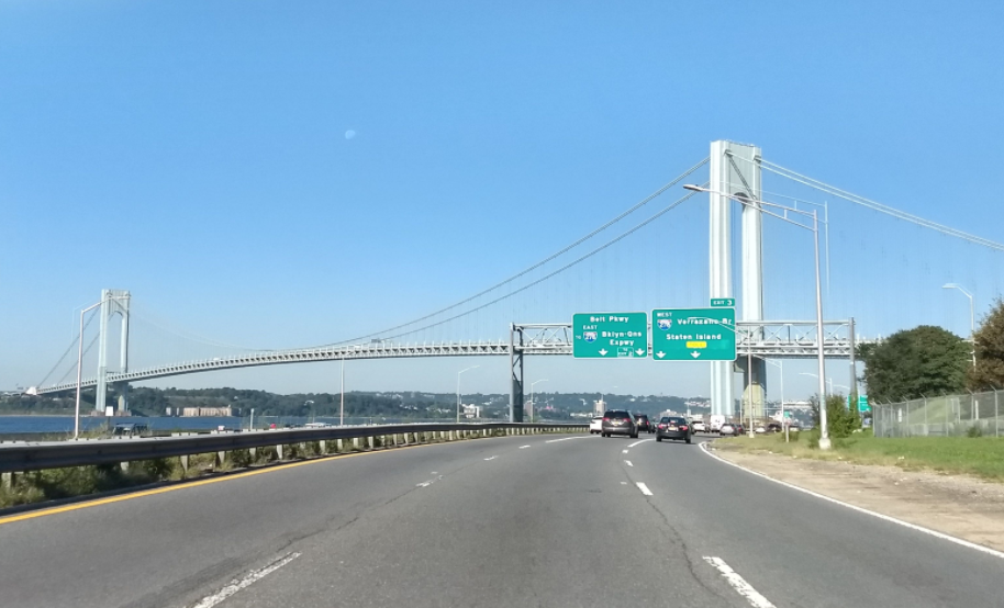 The MTA wants to Widen the Belt Parkway Under the Verrazzano Bridge