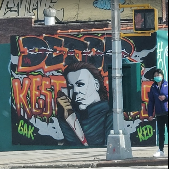 Graffiti Art Kings = GAK on 65th Street and 7th Avenue in Brooklyn