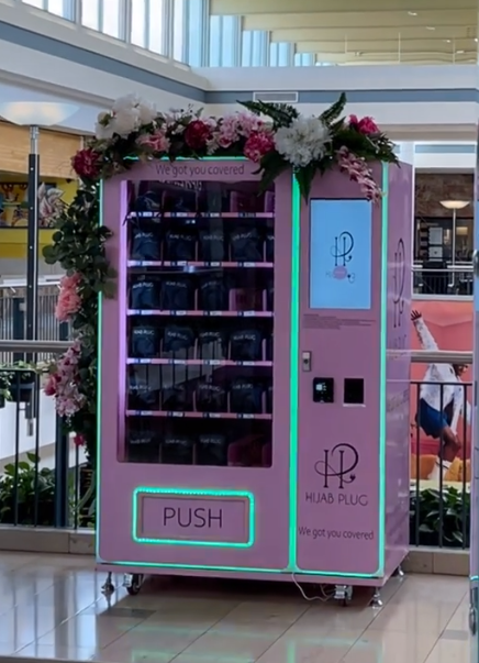 Hijab Vending Machine at the Staten Island Mall - Hijab Plug - So Modern