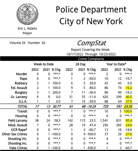 Brooklyn Paper Let's Talk About The NYPD's Stats