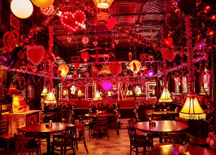 Valentine's Day - Most Decorated Restaurant in Bay Ridge, Brooklyn